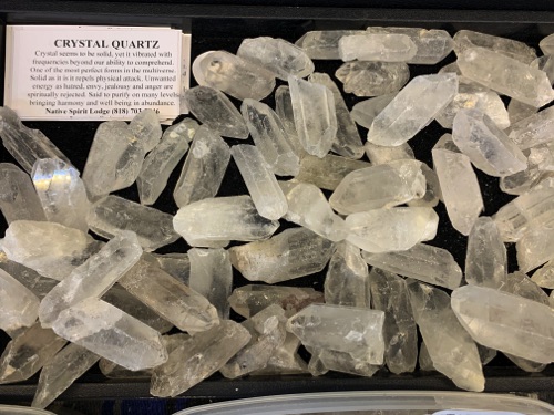 Crystal Quarts Points Large